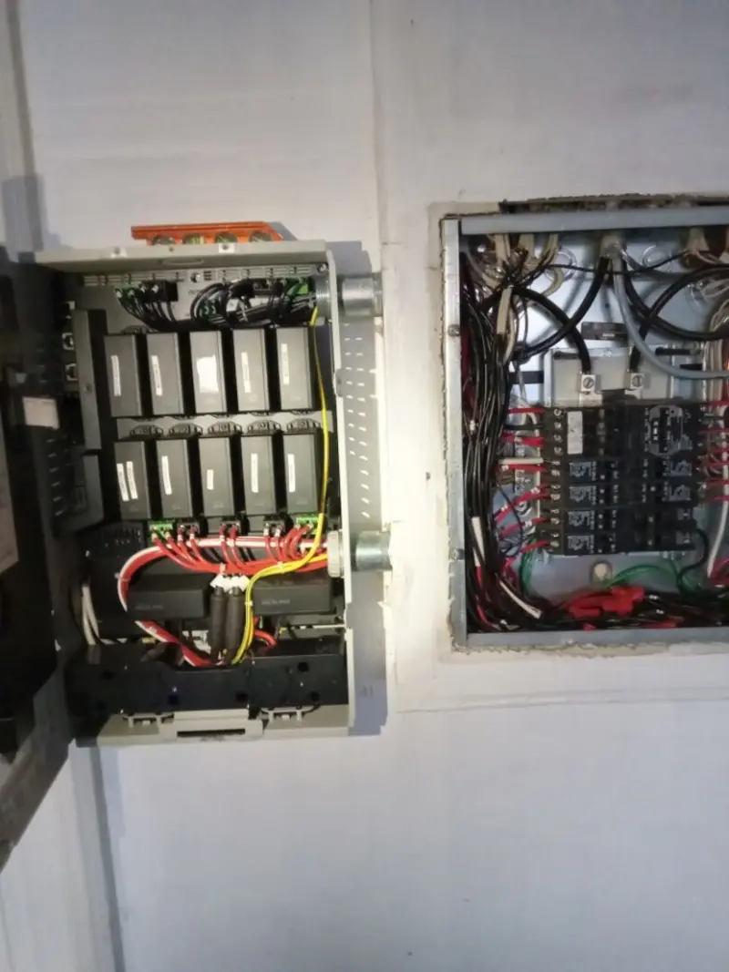Electrical panel upgrade completed for Indoor Lighting Installation in Louisville